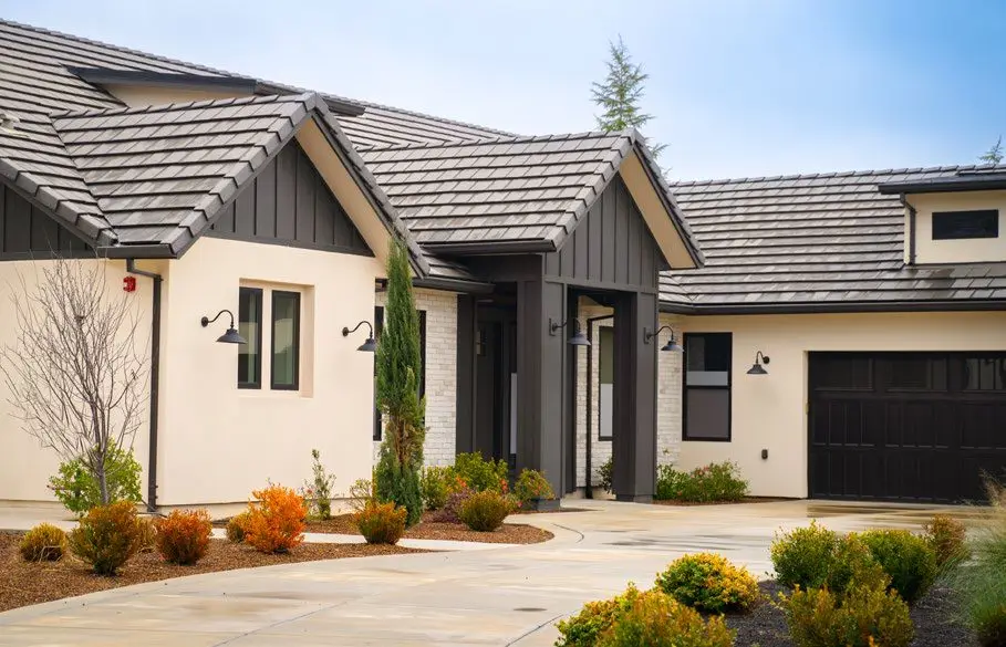 A beautifully remodeled home exterior